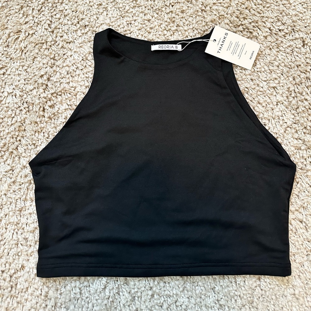Compression crop top